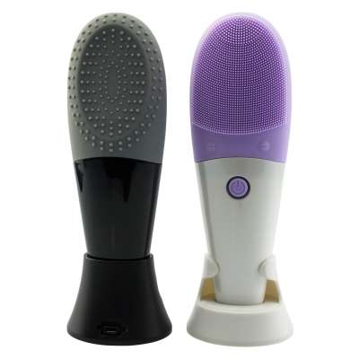 JSec-01 high quality Multi Function Beauty Care Device Waterproof Heating Eyes Massager Deep Cleaning Face Wash Brush