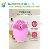 Spa Scrub Clean Dermabrasion Vibrating Silicon Face Cleansing Brush