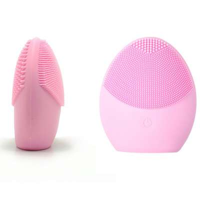 Private Label Silicon Face Wash Brush Cleaner Electric cleansing brush face