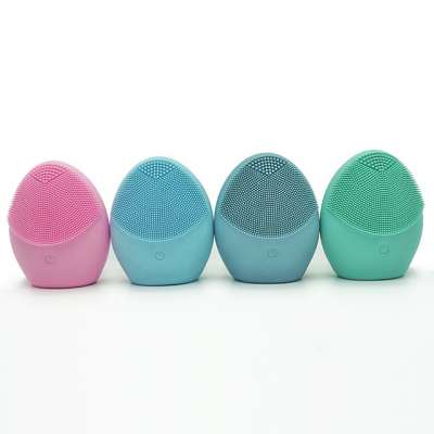 New Silicone Facial Cleansing System Facial Cleansing Brush electric silicone facial cleanser